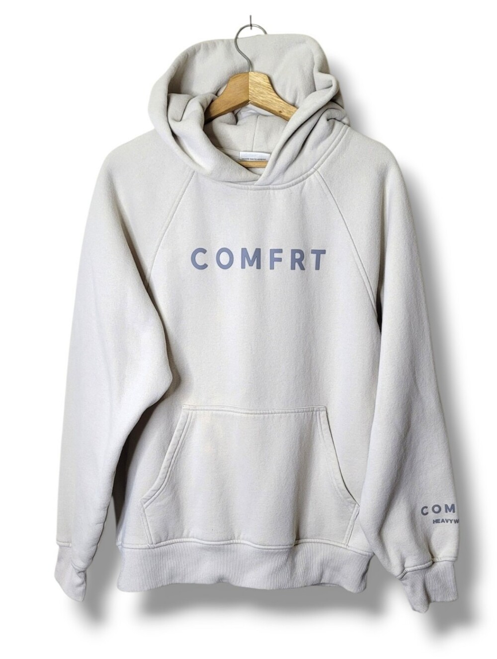 Comfrt Tranquil Hoodie In Cement Size M - Picture 2 of 10
